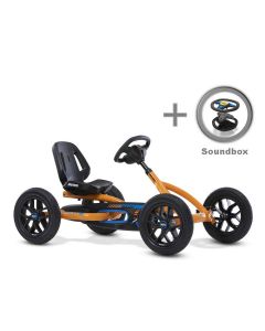 BERG Buddy B-Orange 2.0 BFR Pedal Gokart 24.20.60.03 + Soundbox!