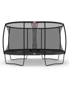 Trampolin BERG Grand Champion Regular 520 Grau Airflow PRO + Safety Net DLX XL 30.35.95.32