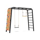 BERG PlayBase Rahmen Medium TL + Gummisitz + Trapez + Kletterwand 22.21.04.00