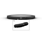 Schutzrand Champion InGround 330 Grau - Ersatzteil einzeln für BERG Champion InGround 330cm Trampoline 51.30.11.22